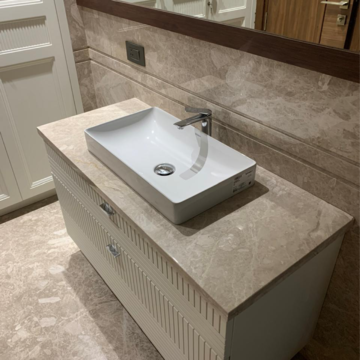 Bathroom in 4 BHK Builder Floor at Vasant Vihar – for Sale