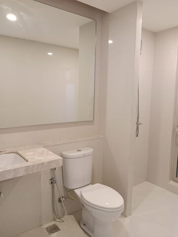 Bathroom in 2 BHK Apartment at Hiranandani Fortune City, New Panvel – for Rent