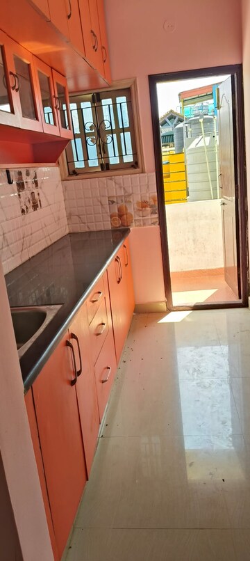 Kitchen in 1 BHK Apartment at Orchid Residency New, New Thippasandra – for Rent