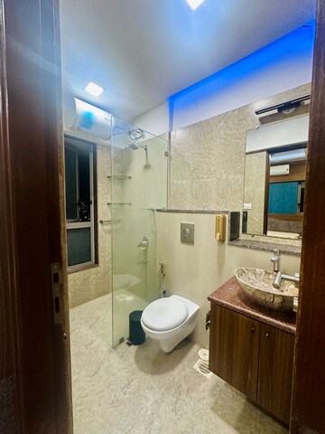 Bathroom in 2 BHK Apartment at The Wadhwa The Address, Ghatkopar West – for Rent