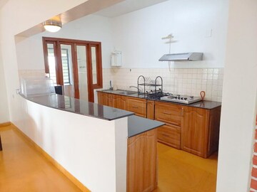 Kitchen in 3 BHK Apartment at Orange Blossom, Uday Baug – for Rent