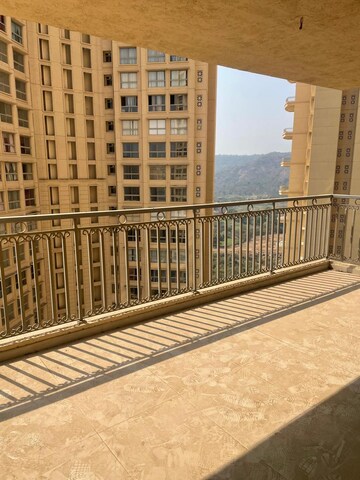 Balcony in 3 BHK Apartment at Hiranandani Fortune City, New Panvel – for Rent