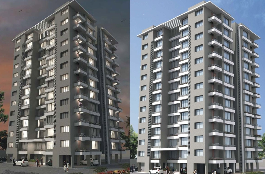 3 BHK + Pooja Room Apartment For Sale in Nandanvan 2