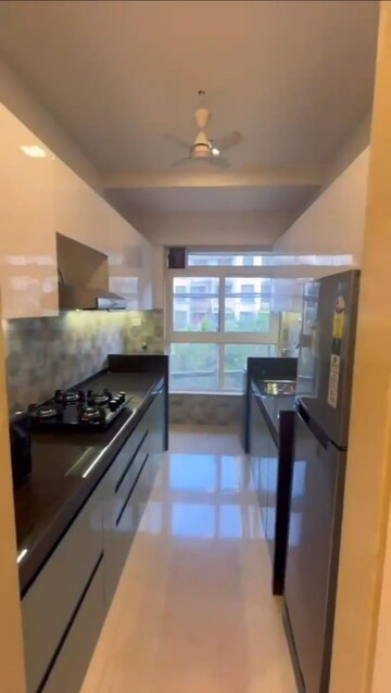 Kitchen in 2 BHK Apartment at Group Satellite Elegance, Goregaon East – for Sale
