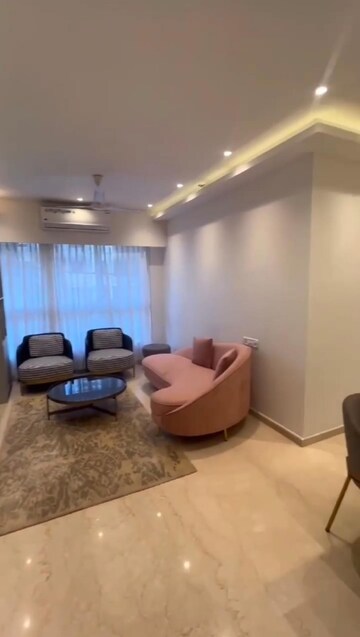 Living Room in 2 BHK Apartment at Group Satellite Elegance, Goregaon East – for Sale