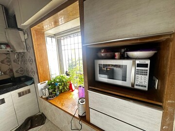 Kitchen in 1 BHK Apartment at Bandra West – for Rent
