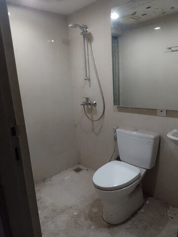Bathroom in 1 BHK Apartment at Hiranandani Estate Solitaire C, Ghodbunder Road – for Rent
