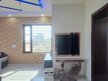 Staircase in 2.5 BHK Builder Floor at Dhakoli Village – for Sale