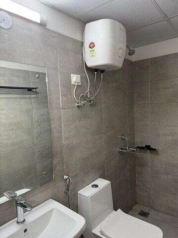 Bathroom in 2 BHK Apartment at Vatika City Homes, Sector 83 – for Rent