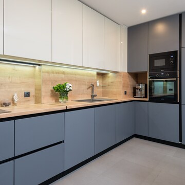 Kitchen in 4 BHK Builder Floor at Sector 37 – for Sale