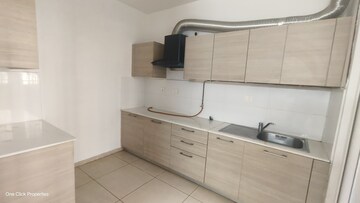 Bathroom in 2.5 BHK Apartment at Bhartiya Nikoo Homes Phase 2, Thanisandra Main Road – for Rent