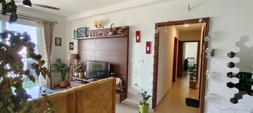 Kitchen in 3 BHK Apartment at Bhartiya Nikoo Homes, Thanisandra Main Road – for Rent