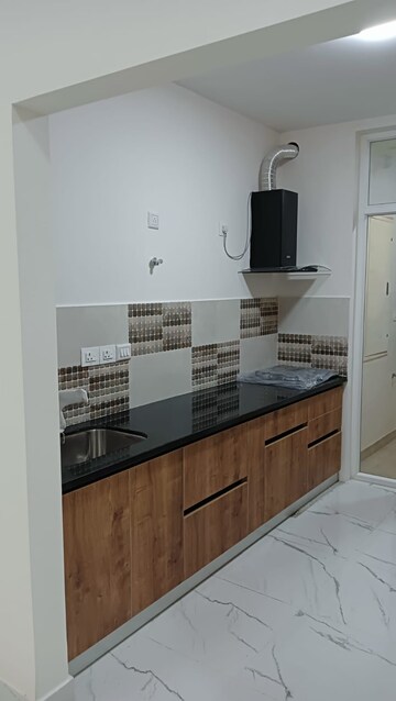 Kitchen in 2 BHK Apartment at Mantri Lithos, Thanisandra – for Rent