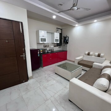 Kitchen in 1 BHK Builder Floor at Ansal Sushant Lok I, Sushant Lok I – for Rent