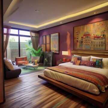 Bedroom in 6+ BHK Independent House at Amrita Bazar Partika – for Sale