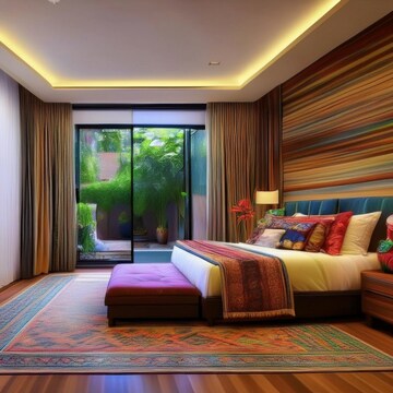 Bedroom in 6+ BHK Independent House at Amrita Bazar Partika – for Sale
