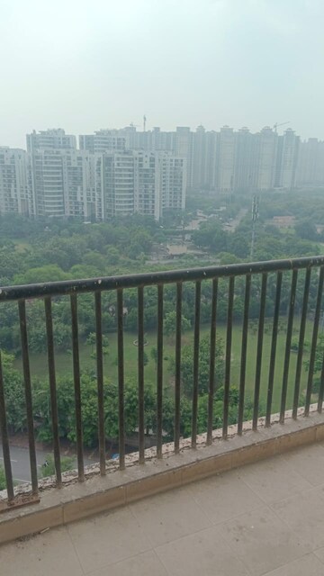 Balcony in 4 BHK Apartment at Amrapali Platinum, Sector 119 – for Sale