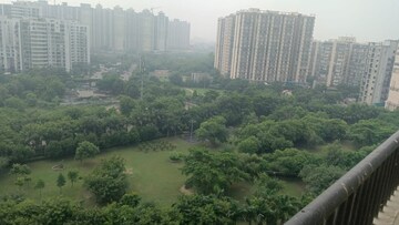 Balcony in 4 BHK Apartment at Amrapali Platinum, Sector 119 – for Sale