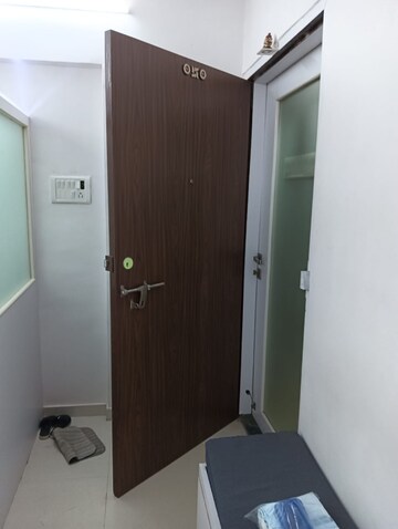 Bathroom in 1 BHK Apartment at Godrej The Trees, Vikhroli East – for Rent