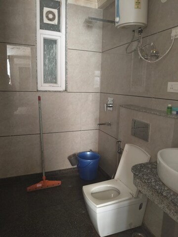 Bathroom in 1 BHK Builder Floor at Ansal Sushant Lok I, Sector 43 – for Rent