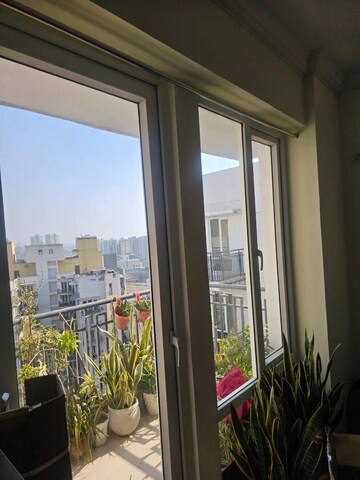 Balcony in 3 BHK Apartment at M3M Heights, Sector 65 – for Rent