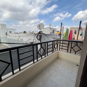 Balcony in 1 BHK Independent House at Wadgaon Sheri – for Rent