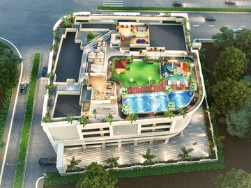 Terrace in 2 BHK Apartment at Millennium Celesta, Kharghar Sector 34 – for Sale