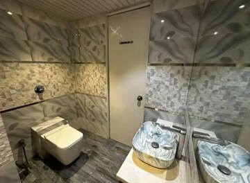 Bathroom in 3 BHK Apartment at Khar West – for Rent