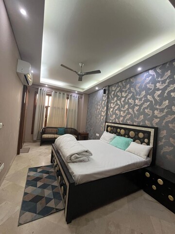 Living Room in 3 BHK Builder Floor at Saket – for Rent