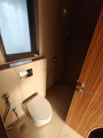 Bathroom in 2 BHK Apartment at Shapoorji Pallonji Vicinia, Powai – for Rent