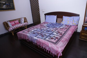 Bedroom in 2 BHK Apartment at Saviour Greenisle, Sain Vihar – for Rent