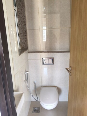 Bathroom in 1 BHK Apartment at LnT Veridian, Powai – for Rent