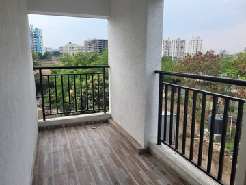 Balcony in 1 BHK Apartment at Vedant Kingston Greens Phase 1, Pisoli – for Sale