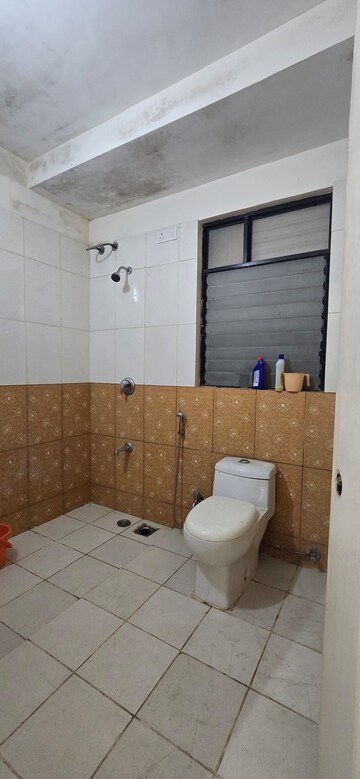 Bathroom in 3 BHK Apartment at Nanded City Shubh Kalyan, Nanded – for Rent