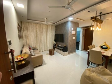 Living Room in 1 BHK Apartment at Royal Oasis, Malad West – for Sale