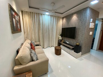 Living Room in 1 BHK Apartment at Royal Oasis, Malad West – for Sale
