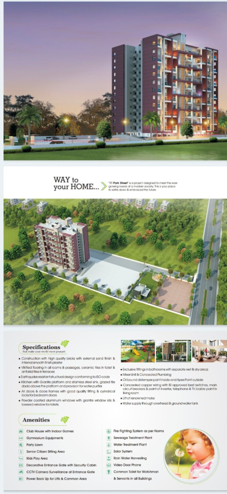 Master Plan, trimurti-11-park-street 2 Bedroom 757 Sq.Ft. Apartment In Pisoli Pune 8167139