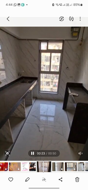 Living Room in 2 BHK Apartment at Dharti Presidio, Malad West – for Sale
