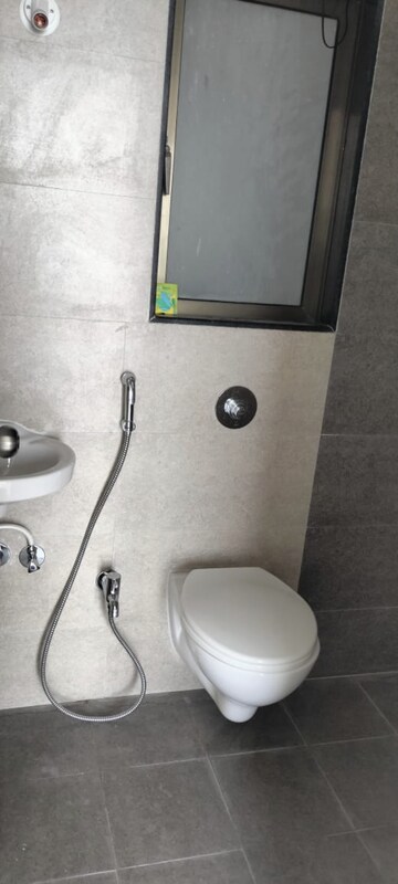 Bathroom in 1 BHK Apartment at Chandak Nishchay Wing A, Borivali East – for Rent