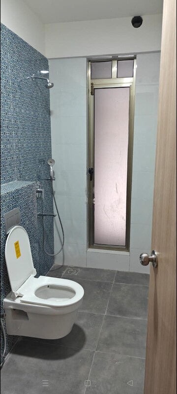 Bathroom in 3 BHK Apartment at Raj Infinia, Mira Road – for Rent