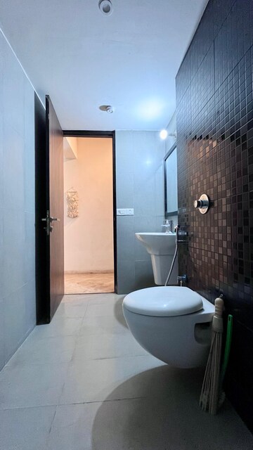 Bathroom in 3 BHK Apartment at Lodha Splendora, Ghodbunder Road – for Sale