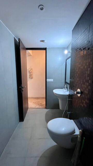 Bathroom in 3 BHK Apartment at Lodha Splendora, Ghodbunder Road – for Sale