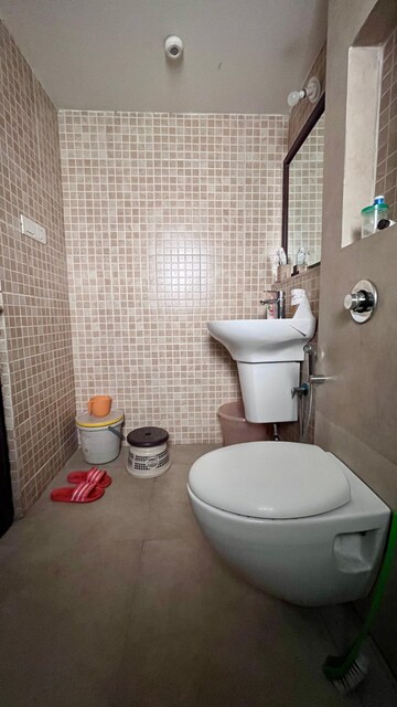 Bathroom in 3 BHK Apartment at Lodha Splendora, Ghodbunder Road – for Sale
