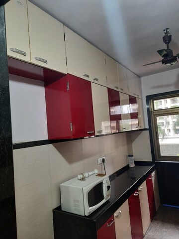 Kitchen in 2.5 BHK Apartment at Kalpataru Aura, Ghatkopar West – for Rent