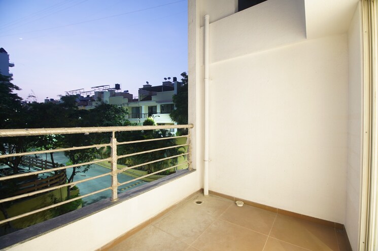 Balcony, brookefield-willows 3 Bedroom 932 Sq.Ft. Apartment In Pisoli Pune 8167340