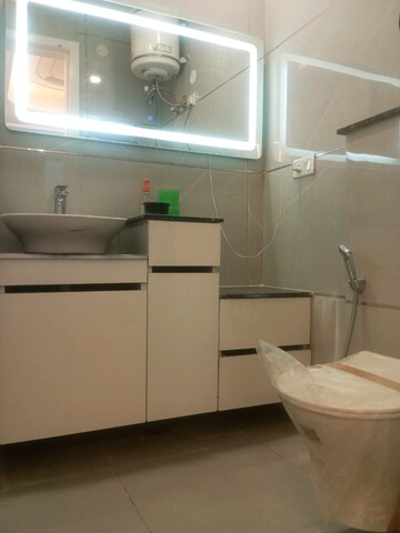 Bathroom in 3 BHK Builder Floor at Ansal Sushant Lok I, Sector 43 – for Rent