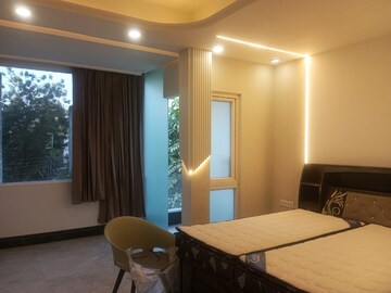 Living Room in 3 BHK Builder Floor at Ansal Sushant Lok I, Sector 43 – for Rent