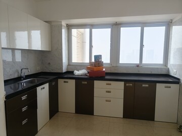 Kitchen in 2 BHK Apartment at Ruparel Ariana, Parel – for Rent