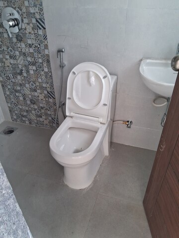Bathroom in 3 BHK Apartment at Goel Ganga Acropolis, Baner – for Rent