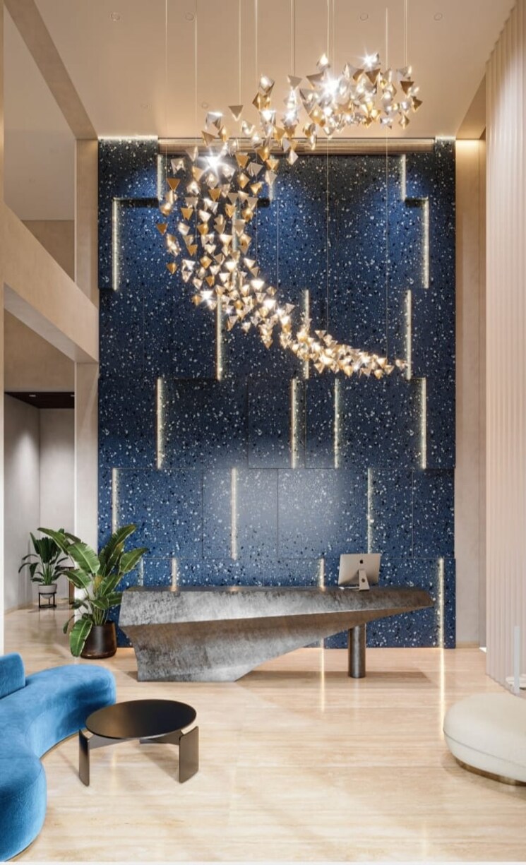 Living Room, eon-one 3 Bedroom 1305 Sq.Ft. Apartment In Prabhadevi Mumbai 8167564